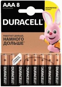Э/п Duracell LR03/286  BL8