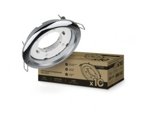 ASD/inHome GX53R-standard RC-10PACK св-к встр. 106(90)x38  металл/хром (цена за шт, 10 шт/уп.) 6304