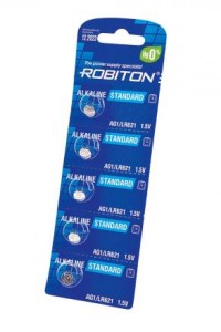 Э/п Robiton STANDARD R-AG1-0-BL5 AG1 (0% Hg) BL5, 16945