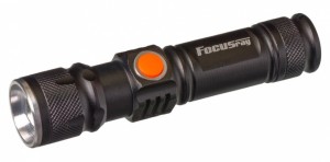 Focusray фонарь ручной 955 (акк.) 10W ZOOM 1x 18650 1200mAh LED СREE XML T6 три режима до 2 ч.