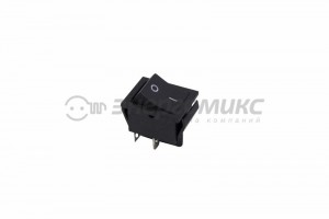 REXANT выкл. клавишный 250V 15А (4с) ON-OFF черный (RWB-501, SC-767) цена за шт (10!),,36-2310