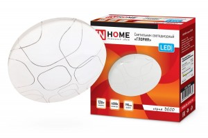ASD/InHome св-к св/д декоративный 12W(780lm) 4000К 4K 190мм ГЛОРИЯ DECO 1980