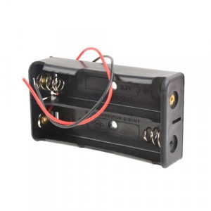Батареечный отсек ROBITON Bh2x18650 с двумя проводами PK1, 16491