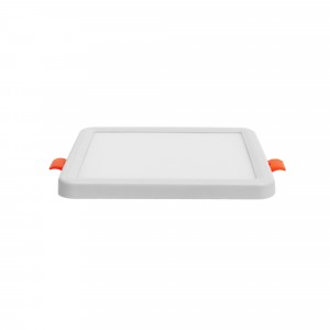 APEYRON/OGM св-к встр. св/д даунлайт под любое отверстие квадрат 8W(750Lm) 4500К 4K 115x20 LP-17