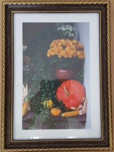 883 фоторамка 30*40 пластик орех металлик (4 шт/кор) "Фрейм"