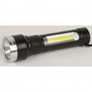 ЭРА фонарь UA-501 5W (400ml), COB+LED,  резина, Li-Ion аккум., IP44 0108