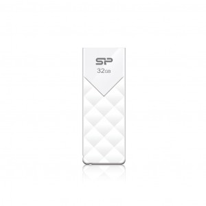 Флэш-диск (флэшка) USB UFD Silicon Power 16GB Ultima U03 White (SP016GBUF2U03V1W)