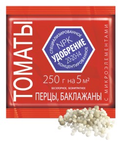 Агроуспех удобрение 250гр д/томатов, перцев, баклажанов  (минеральное) 51780