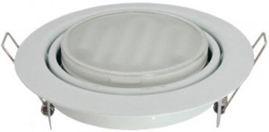 Ecola GX53-FT9073 св-к  поворотный Белый 40x120 FW5390ECB