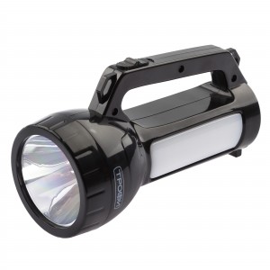 Трофи фонарь-прожектор PA-504 1W SMD LED + боковой светильник 24 SMD LED, 2режима, акк. 1000mAh 8205