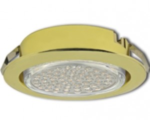 Ecola GX53-DL св-к  (для твер. пов. и мебели) Золото 26х103 FG53DLECC