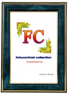 Фоторамка (пластик) Fotocontrast collection 10x15 285 зеленый малахит