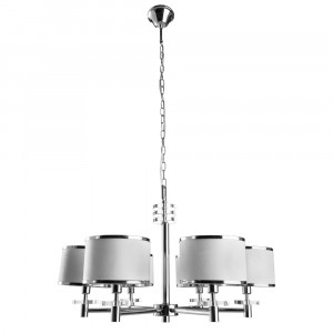 ARTELAMP Люстра 6x60W E14 700x450 белый/хром FURORE A3990LM-6CC