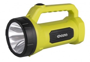 ФАЗА Фонарь-прожекторAccuF7-L1W/L16-gn(акк4V 0,9Ah)1св/д 1W,16св/д 0,5W,зел/пласт,ремень,з/у 220V 96