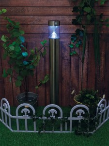 Uniel св-к на солн.батарее 4LED (40lm)  h=80см, датч.движ USL-F-168/MT800 SENSOR