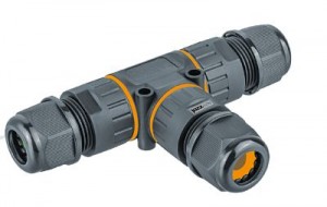 Jazzway соединитель зажим герметичный PCC-T3-F T-обр. 3x2,5мм2, 24A IP68 .5053502