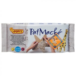 Паста папье-маше JOVI (Испания), 170 г, серая, "Patmache", 382 227555