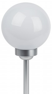 ЭРА св-к на солн.батарее 62см ERASF22-55 2LED RGB ШАР d20см IP44 57656