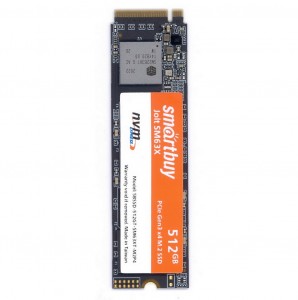 Накопитель M.2 2280 SSD Smartbuy Jolt SM63X 512GB TLC NVMe PCIe3