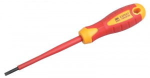 IEK отвертка диэлектрическая шлицевая Expert SL 6,5х1,2х150мм 1000В TSC-2SL-6150
