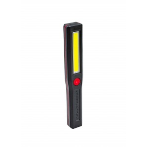 Космос фонарь ручной KocAu6001COB (2xR03) 1св/д COB 3W,150lm,чёрно-красный/пластик.магнит (10 шт.)