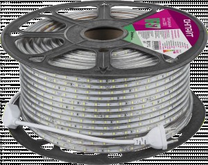 ОНЛАЙТ лента св/д 220V 4,8W зеленый 60Led/m IP67 5м OLS-2835G60-4.8-IP67-220V 80927