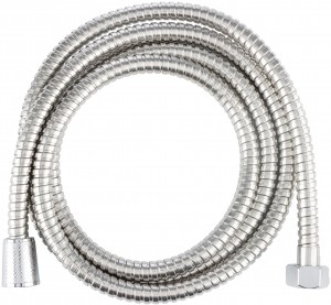 Шланг для душа 200 см, 1/2"(Имп)-1/2"(Имп), ПВХ, нерж.сталь, 105292