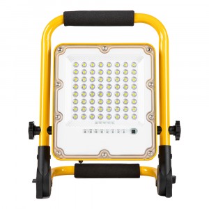 Feron Прожектор св/д с зарядным устройством 30W(2500lm) 5Ah 6400K IP66 60х235х293 LL-950 48675