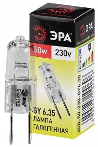 ЭРА JCD GY6.35 230V 50W JCD-50-230-GY6.35