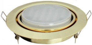 Ecola GX53-FT9073 св-к  поворотный Золото 40x120 FG5390ECB