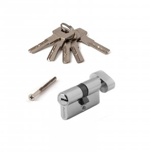 AVERS ZM-70-C-CR хром перфо. кл/верт. 5кл. Цилиндровый механизм (100,10)