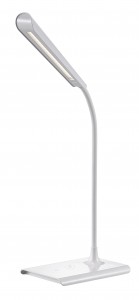 СТАРТ СТ74 св-к настольный св/д 8W(500lm) сенсор/диммер, USB, беспроводное з/у для моб.устр, белый