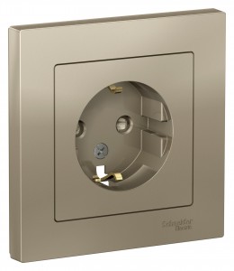 Schneider AtlasDesign роз. СУ 1 мест. шампань (пласт. осн., земля, шторки) ATN000544