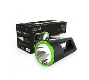 Gauss Фонарь прожекторный 5W 280lm акк. Li-ion 5000mAh диммируемый GF701