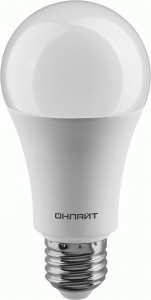 ОНЛАЙТ ЛОН A60 E27 21W(1900lm) 6500K 6K OLL-A60-21-230-6.5K-E27(PRO90-240V) 90406