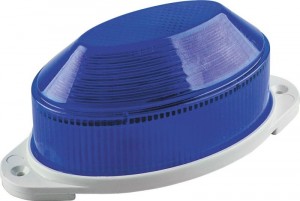 Feron Cветильник-вспышка св/д (строб) 18LED 1,3W 220V синий IP54 112x55x50 STLB01 29896