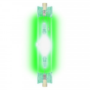 Uniel лампа металогалогенная линейная R7s 150W 8700 23х132 MH-DE-150/GREEN/R7s