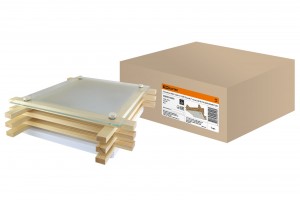 TDM Светильник НПБ 01-3х60-111 УХЛ4 "Бонсай-2" сосна 3х60Вт IP20 (490х490х85) SQ0303-0403