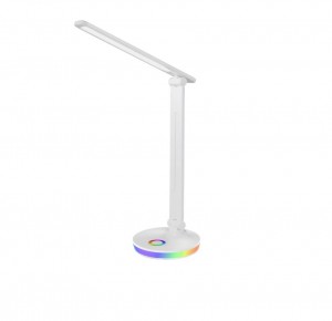 Ultraflash UF-822 С01 св-к св/д настольный 7W 2-6K сенсор/диммер RGB-ночник, белый