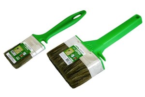 Кисть плоская Работы по дереву 120*25,пласт.руч.,смеш.щетина57мм,шир120/толщ25/дл230мм,17425120,АКОР