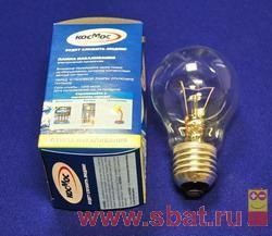 Космос A55/A50 E27 95W ЛОН прозрачная