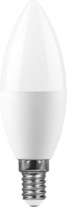 Feron свеча C37 E14 11W(935lm) 4000K 4K матовая 114x37, LB-770 25942