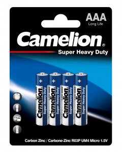 Э/п Camelion SUPER BLUE R03/286  BL4
