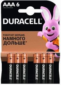 Э/п Duracell LR03/286  BL6