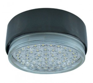 Ecola GX53-FT8073 св-к накладной Черный хром 25x82 FB5380ECB