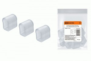TDM Заглушка для одностороннего неона SMD5050-RGB-220 В (уп.10шт, цена за шт) SQ0331-1542