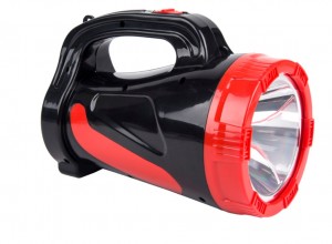 "Smartbuy фонарь-прожектор SBF-355-K 5W(200lm) (акк. 2.8Ач) красный/черный