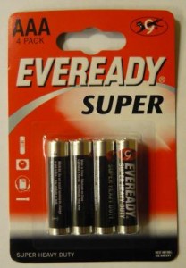 Э/п Eveready R03/286 BL4