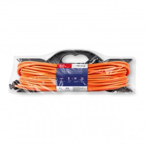 SmartBuy силовой удлинитель на рамке ПВС 2х1 1 роз. 50м (макс. ток 10А) оранж., IP20 SBE-10-1-50-F