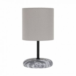 LEEK св-к настольный с абажуром LE TL HELEN 03 60W Е14 тем-серый 120x240 керамик. 61403-0011